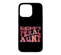 Retro Somebody's Feral Aunt Coque pour iPhone 15 Pro Max
