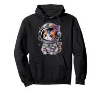 Retro Space Cat Astronaut Tee for Cat Lover Sweat à Capuche