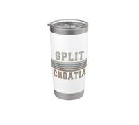 Retro Split Croatie Gobelet isotherme en acier inoxydable double paroi
