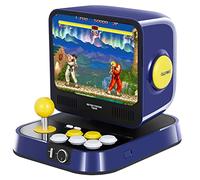 Retro Station Capcom Console d'arcade pré-chargée avec Jeux sous Licence Officielle Capcom 5 Street Fighter Series et 5 Jeux Mega Man, écran LCD de 20,3 cm et Sortie HDMI vers Grand écran