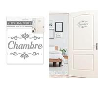 Sticker décoratif de porte pour chambre
