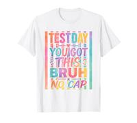 Retro Stripes You Got This Test Day Testing Teachers Kids T-Shirt