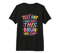 Retro Stripes You Got This Test Day Testing Teachers Kids T-Shirt Haut de Gamme