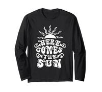 Retro Summer Beach Vacation Here Comes Sun Lover Sunshine Manche Longue