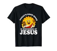 Rétro Sun Christ God Church ou Jesus T-Shirt