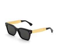 Retro Super Future America Francis Black Lunettes, 52/18/145 Unisexe Adultes, noir