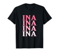 Retro Sur Mesure Prénom Nom Ina T-Shirt