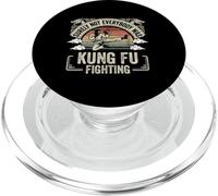 Retro Surely Not Everybody Was Kung Fu Fighting PopSockets PopGrip pour MagSafe