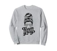 Retro Team Grey Field Day Run Fun Summer Camp Dream Games Sweatshirt