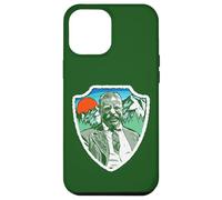 Retro Teddy Roosevelt Vintage Tree & Mountains Badge Coque pour iPhone 12 Pro Max