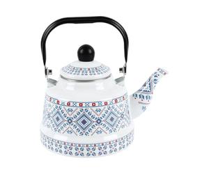 Retro Teekessel 2.5L - Emaille praktisch universell dekorat | Küche Zubehör, Retro Teekessel 2.5L Emaille praktisch universell vielseitig, zuverlässig, effektiv, solide, H