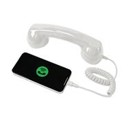 Retro Telephone Handset, Type-C Clear Audio Landline Speaker | With Microphone Telephone Receiver For Cell Phone For Home, Classroom, House, Halloween, Christmas, Video Conferences