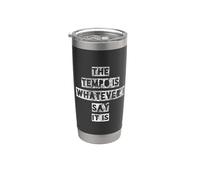 Retro The Tempo, c'est tout ce que je dis, Drummer Art Gobelet isotherme en acier inoxydable double paroi