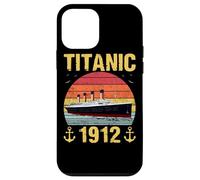 Retro Titanic 1912 Vintage Ocean Liner Bateau de croisière Vêtements Coque pour iPhone 12 Mini
