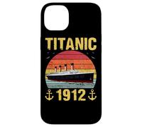 Retro Titanic 1912 Vintage Ocean Liner Bateau de croisière Vêtements Coque pour iPhone 14 Plus