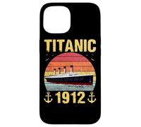 Retro Titanic 1912 Vintage Ocean Liner Bateau de croisière Vêtements Coque pour iPhone 15