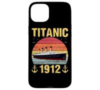 Retro Titanic 1912 Vintage Ocean Liner Bateau de croisière Vêtements Coque pour iPhone 15 Plus