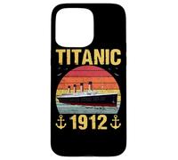 Retro Titanic 1912 Vintage Ocean Liner Bateau de croisière Vêtements Coque pour iPhone 15 Pro Max