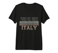 Rétro Torre Del Greco Italie T-Shirt Haut de Gamme