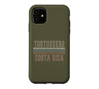 Retro Tortuguero Costa Rica Coque pour iPhone 11