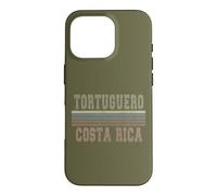 Retro Tortuguero Costa Rica Coque pour iPhone 16 Pro