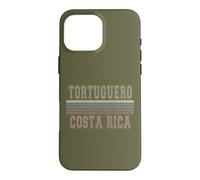 Retro Tortuguero Costa Rica Coque pour iPhone 16 Pro Max