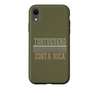 Retro Tortuguero Costa Rica Coque pour iPhone XR
