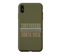Retro Tortuguero Costa Rica Coque pour iPhone XS Max