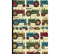 Retro Tractor Notebook: Farm Machinery Journal