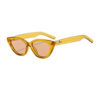 Rétro Triangle Cat Eyes, Lunettes de soleil Petit Visage, Femmes Noir Petit Frame Lunettes de soleil, Style de crème solaire, Photo Homme, vert olive, A