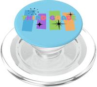 rétro troisième année génial mathématiques lecture grammaire enseignant PopSockets PopGrip pour MagSafe