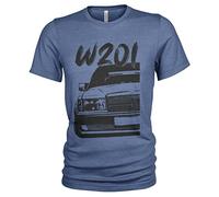 Retro Tuning Grunge 190e W201 T-shirt pour homme, denim, L