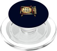 Retro TV The End Vintage Television Old School Movie Tattoo PopSockets PopGrip pour MagSafe
