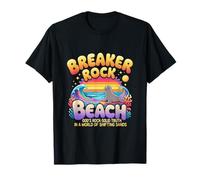 Rétro VBS 2025 Beach God's Solid Beach Breaker Rock Camp T-Shirt