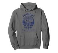 Retro Vermont State Shirt Est 1791 Maple Sirop Ski Trails Sweat à Capuche