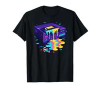 Retro VHS Player Vaporwave Glitch Art 80s Nostalgia T-Shirt