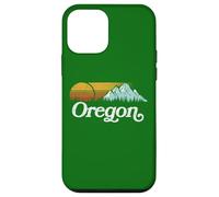 Retro Vibe Oregon Sweatshirt Vintage Mountains & Sun Coque pour iPhone 12 Mini