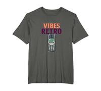 Retro Vibes Old Nokia Phone | Vibes de technologie vintage T-Shirt