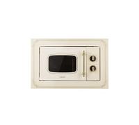 Klarstein Four micro-ondes Victoria 20 – Grill combiné encastrable 20L 800W/Grill1000W Ivoir