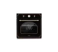 Retro Victoria - Four - encastrable - niche - largeur : 56 cm - profondeur : 57.5 cm - hauteur : 60 cm noir