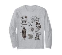 Retro Victorian Line Art Aesthetic Cottagecore Academia Manche Longue