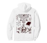 Retro Victorian Line Art Aesthetic Cottagecore Academia Sweat à Capuche
