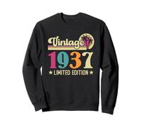 Retro Vintage 1937 Limited Edition 1937 Birthday Sweatshirt