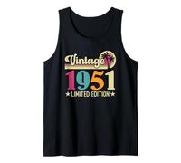 Retro Vintage 1951 Limited Edition 1951 Birthday Débardeur