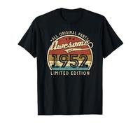 Rétro Vintage 1952 Édition limitée 74ème Anniversaire 74 Ans T-Shirt