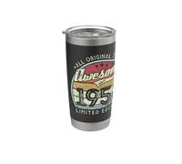 Rétro Vintage 1958 Édition limitée 68ème anniversaire Gobelet isotherme en acier inoxydable double paroi