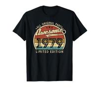 Rétro Vintage 1979 Édition limitée 47ème Anniversaire 47 Ans T-Shirt