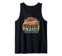 Rétro Vintage 1985 Édition limitée 41e Anniversaire 41 Ans Débardeur
