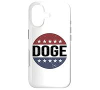 Retro Vintage 4th July USA Flag Colors Patriotic Doge Coque pour iPhone 17