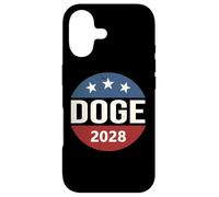 Retro Vintage 4th July USA Flag Colors Patriotic Doge Coque pour iPhone 17